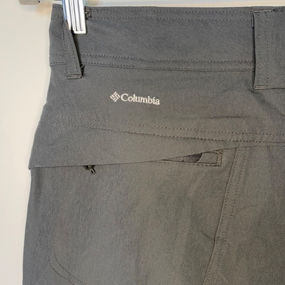 LADIES Columbia Omni-Shade Sun Protection Pants, 8, Gray - Picture 3 of 7